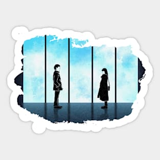 Valentine's Day Gift Fantasy Window Man Woman lovers Gift Sticker